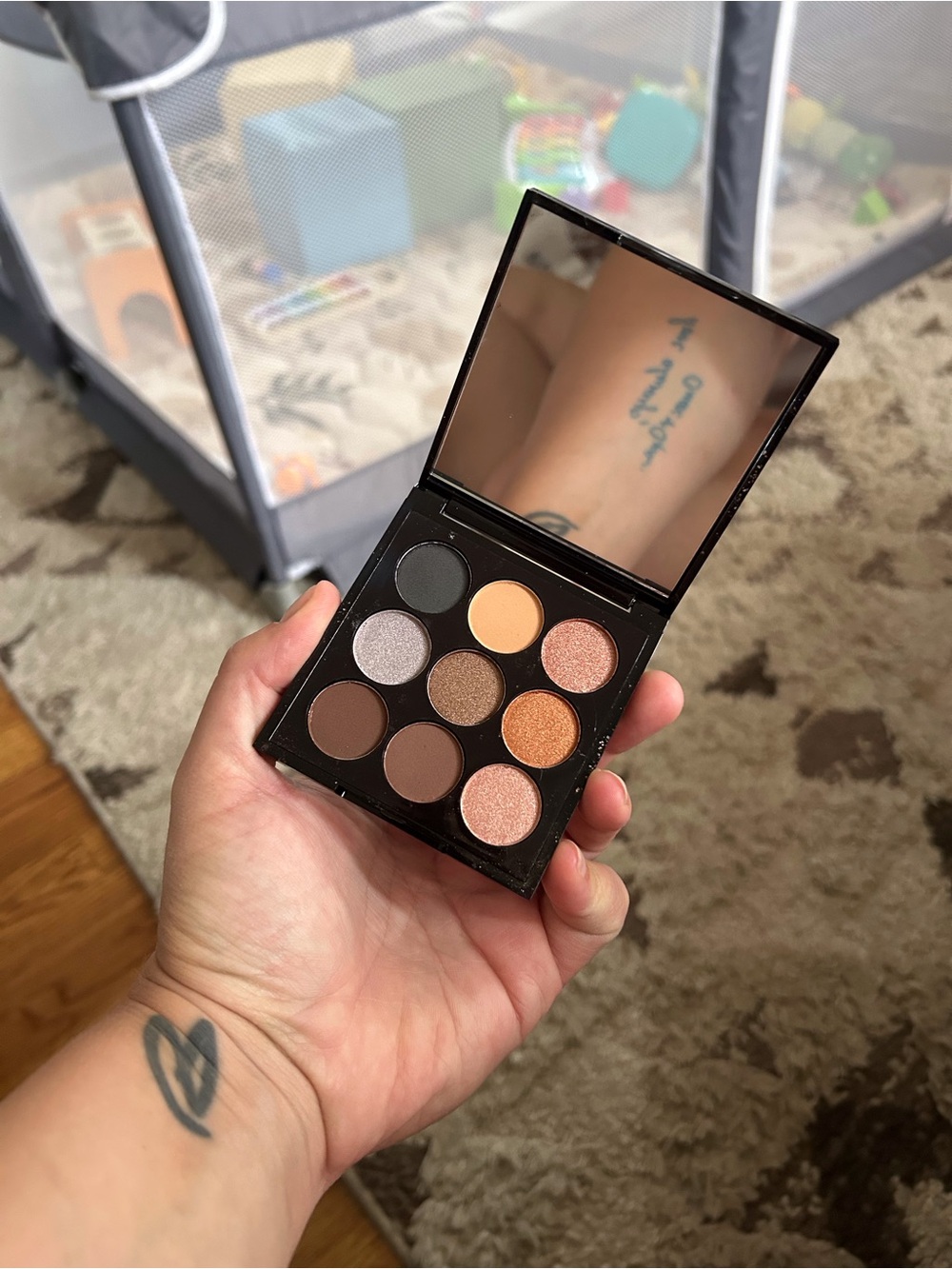 Neutral Eyeshadow Palette - Warm & Shimmer Shades